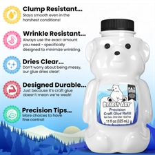 Bearly Art Precision Glue - The Refill / Blå